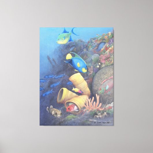 Santa Rosa Wall 1 Fine Art Wrapped Canvas afdrukke Afdruk (Voorkant)