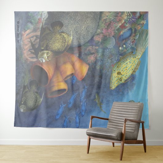 Santa Rosa Wall 2 Fine Art Wandkleed (In Situ (horizontaal))