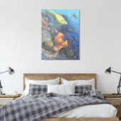 Santa Rosa Wall 2 Kunstzinnig Ingepakt Canvasprint Canvas Afdruk (Insitu (Slaapkamer))