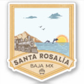 Santa Rosalia Baja California Sur Mexico Sticker (Voorkant)