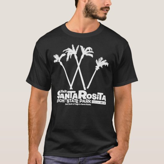 Santa Rosita Beach State Park Essential T-Shirt (Voorkant)