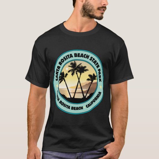 Santa Rosita Beach State T-shirt (Voorkant)