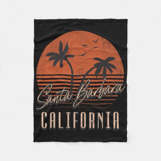 Santa Rra _3  Fleece Deken (Voorkant)