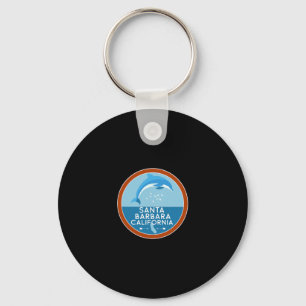 Santa Rra Californië Dolfijn Ca Vakantie Souvenir Sleutelhanger