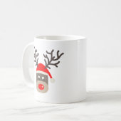 Santa Rudolf Koffiemok (Voorkant links)