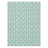 Santa, Rudolph en Snowman Tafelkleed (Voorkant)