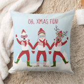 Santa, Rudolph, Polar Beer OH, XMAS FUN Kussen (Deken)