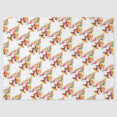 Santa, Rudolph, Snowman en Elf Tissuepapier (Voorkant)