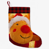 SANTA RUDOLPH XMAS KLEINE KERSTSOK (Voorkant)