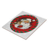 Santa & Rudy  Tile Tegeltje (Zijkant)