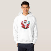 Santa’s 6 & 7 Donut Party Hoodie (Voorkant volledig)