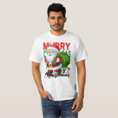 Santa’s Christmas Delivery Crew T-shirt (Voorkant volledig)