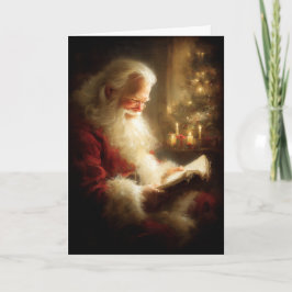 Santa’s Christmas Eve Feestdagen Kaart