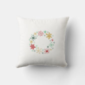 Santa’s Coffee Break Christmas Cushion Kussen (Achterkant)