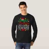 Santa S Favoriete leraar 3e klas T-shirt (Voorkant volledig)