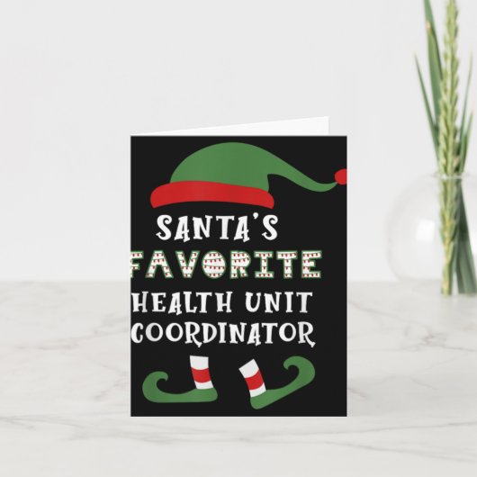 Santa S Favorite Huc Health Unit Coordinator Chris Kaart (Voorkant)