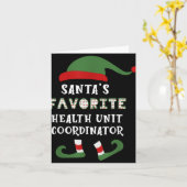 Santa S Favorite Huc Health Unit Coordinator Chris Kaart (Gele Bloem)