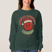 Santa’s Favorite Teacher Funny Christmas Trui (Voorkant)