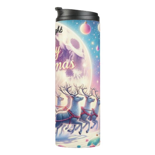 Santa’s Galactic Gift Ride Thermosbeker (Geroteerd rechts)