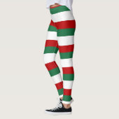 Santa’s Helper Elf • Red, Green & White Christmas Leggings (Links)