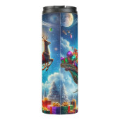 Santa’s Joyful Sky Parade Thermosbeker (Achterkant)