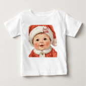 Santa’s Little Helper Baby Shirt | Cute Christmas (Voorkant)