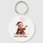 Santa’s Little Helper Keychain – Cute Christmas (Voorkant)