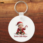 Santa’s Little Helper Keychain – Cute Christmas (Voorkant)
