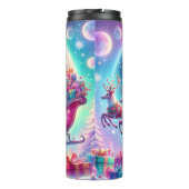 Santa’s Moonlight Gift Soar Thermosbeker (Achterkant)