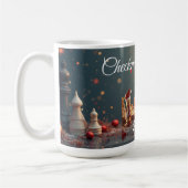 Santa’s Next Move – Funny Chess Christmas Mug for Koffiemok (Links)