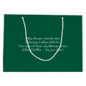 Santa’s Online Computer Lovers Merry Christmas! Groot Cadeauzakje (Achterkant)