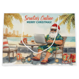 Santa’s Online Computer Lovers Merry Christmas! Groot Cadeauzakje