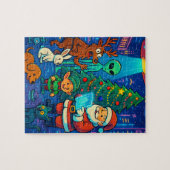 Santa’s Out-of-This-World Christmas Legpuzzel (Horizontaal)