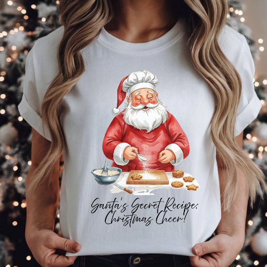 Santa’s Secret Recipe: Christmas Cheer!  Tri-Blend Shirt