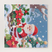 Santa’s Secret Winter Garden Legpuzzel (Horizontaal)