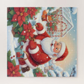 Santa’s Secret Winter Garden Legpuzzel (Horizontaal)