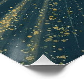 Santa’s Sleigh Christmas Poster Perfect Poster (Hoek)