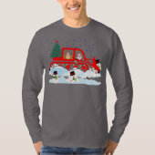 Santa’s Snowman Plow Patrol T-shirt (Voorkant)