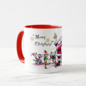 Santa’s Toy Shp Mug Mok (Voorkant links)