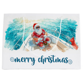 Santa Sailing – Tropical Christmas by the Sea Groot Cadeauzakje