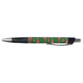 Santa Sasquatch en Jackalope kerstpatronen Pen (Bodem)