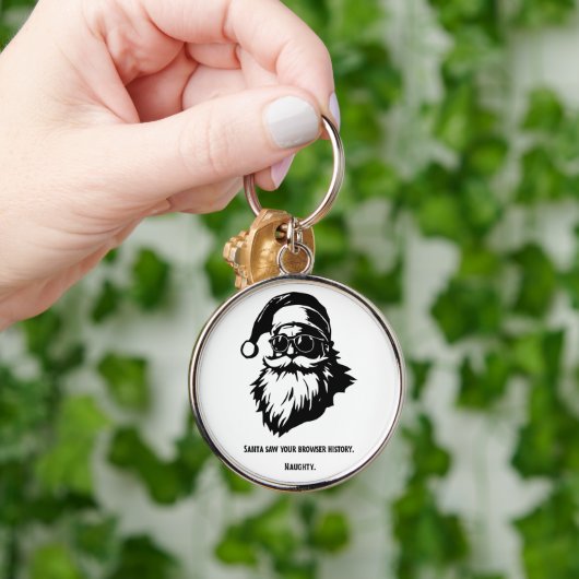 Santa saw your browser history - Keychain (Hand)