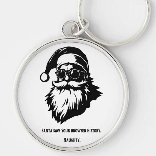 Santa saw your browser history - Keychain (Voorkant)