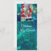 SANTA & SAX, CHRISTMAS JAZZ PARTY CONCERT PROGRAMM KAART (Voorkant)