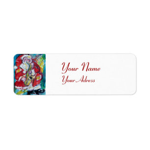 SANTA & SAX, CHRISTMAS JAZZ PARTY White Etiket