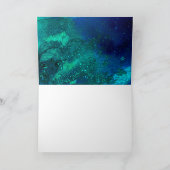 SANTA & SAX, CHRISTMAS PARTY FEESTDAGEN KAART (Binnen)