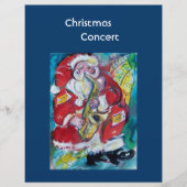 SANTA & SAX FLYER (Voorkant)
