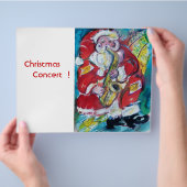 SANTA & SAX FLYER (Hand)