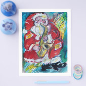 SANTA & SAX FLYER (Enkel)