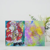 SANTA & SAX, MUSICAL CHRISTMAS PARTY BRIEFPAPIER (Staand voorkant)